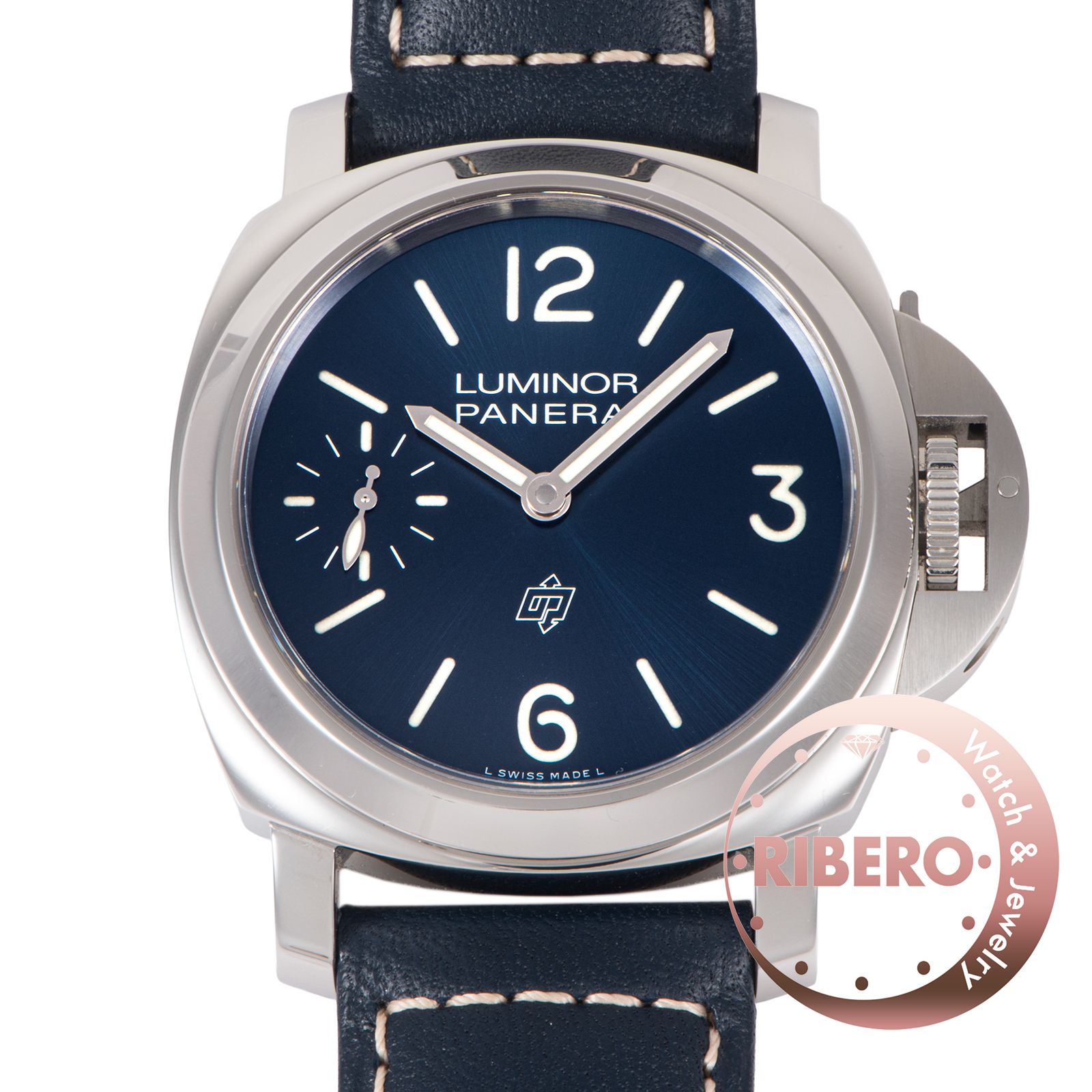 OFFICINE PANERAI オフィチーネパネライ ルミノール ブルー マーレ 44mm PAM01085 保証書2026年 ステンレススチール【中古】
