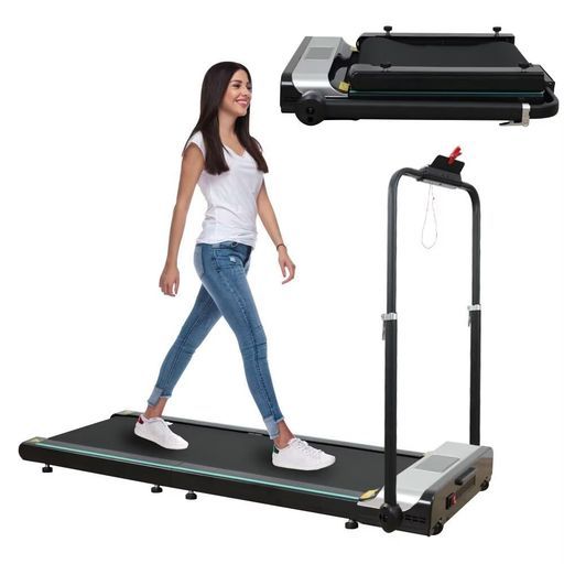 Twinbasto ランニングマシン 折りたたみ式 ルームランナー 家庭用 ウォーキングマシン 机の下 コンパクト 電動 ランニングマシーン 静音 ホームジム 日本語説明書付き ダイエット器具 本格…