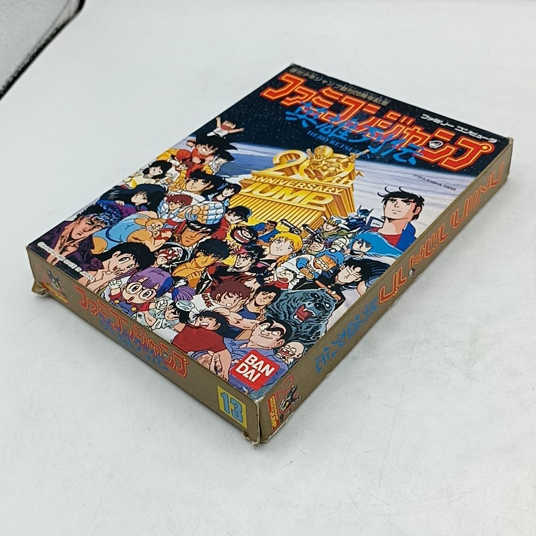 ファミコン　ファミコンジャンプ　英雄列伝 FCソフト】「ファミコンジャンプ英雄列伝」 外箱・説明書付き 動作品