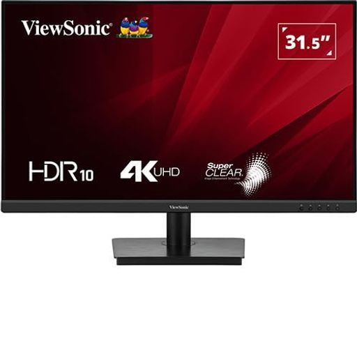 ViewSonic ビューソニックジャパン 31.5型 4KUHD 液晶モニターVA3208-4K-MHD(VA/60Hz/4ms/HDMI,DP,ステレオミニジャック/フリッカーフリー/ブルーライト削減/3年保証(パネル、バックライト含む))