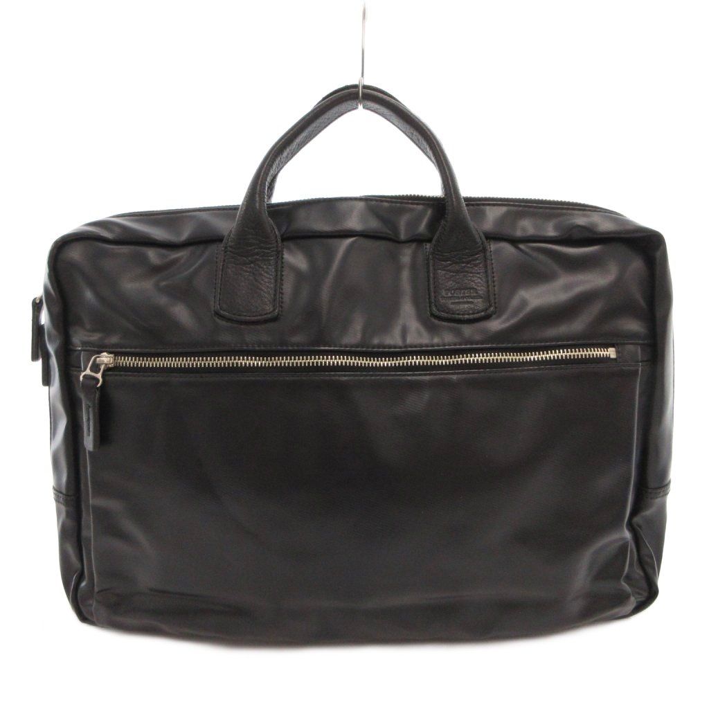 PORTER REAL PORTER REAL BRIEFCASE HANDBAG HANDBAG BUSINESS BLACK BLACK/FF