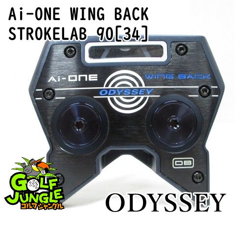 【中古】パター オデッセイ Ai-ONE WING BACK STROKELAB 90[34] 3 パター　 スチールシャフト おすすめ メンズ 右[4643] 14,630円