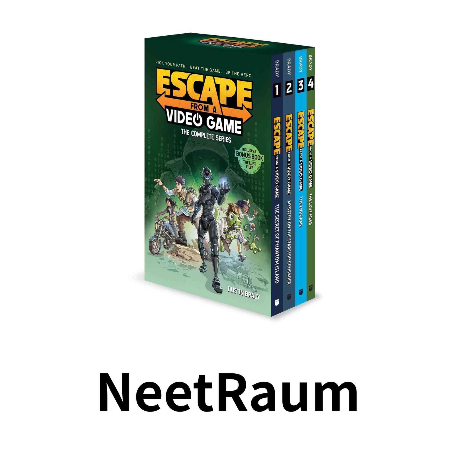 Escape from a Video Game: The Complete Series [ペーパーバック] Brady, Dustin; Brady, Jesse