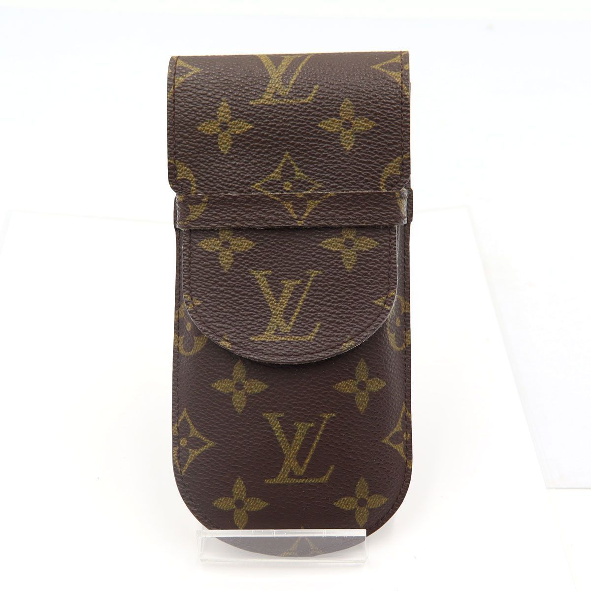 ルイヴィトン（LOUIS VUITTON）モノグラム　エテュイ　リュネット・ラバ　M62970　W7.5cm×H17.5cm×D2.3cm　メガネ入れ　小物入れ　ユニセックス（中古）