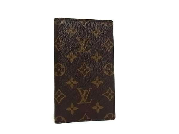 ■新品同様■ LOUIS VUITTON ルイヴィトン R20503 モノグラム アジェンダポッシュ 手帳カバー スケジュール帳 ブラウン系 HE1596
