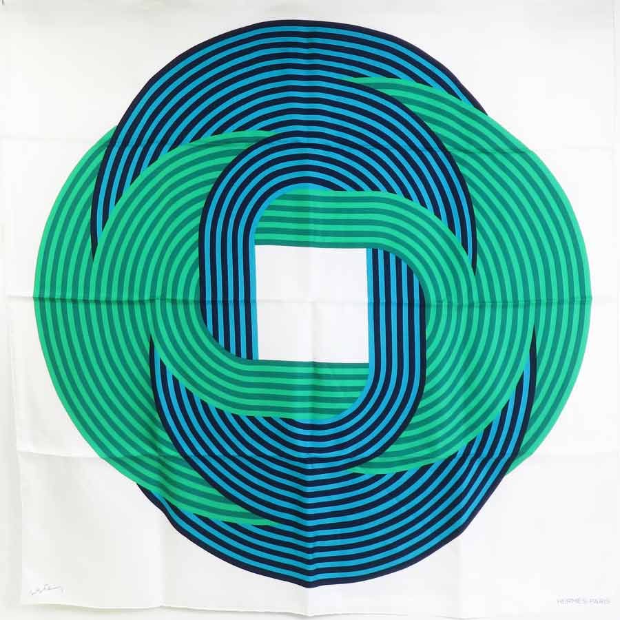 エルメス HERMES スカーフ カレ90 Mailons de joel stein