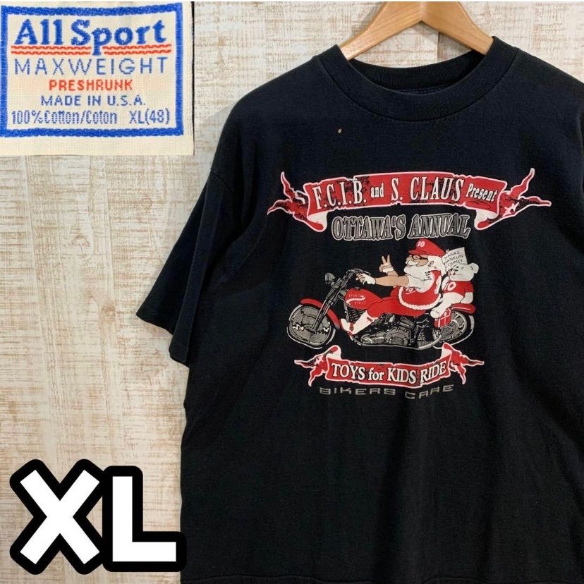 T8987 バイク グラフィックT バイカー　90’s