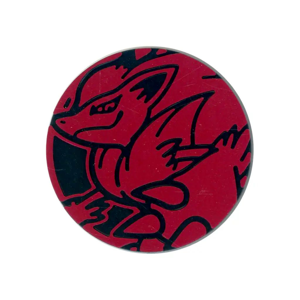 [Used] Supply [Single Item] Pokemon Coin “Pokemon Card Game MEGA Starter Set ex Zoroa & Zoroark EX” included