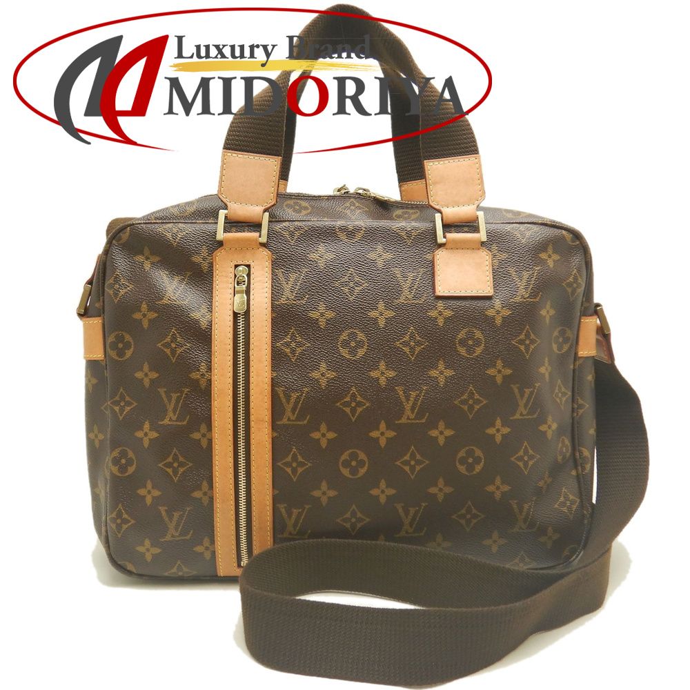 LOUIS VUITTON ルイヴィトン モノグラム サックボスフォール M40043 ビジネスバッグ ブラウン メンズ /254171【中古】