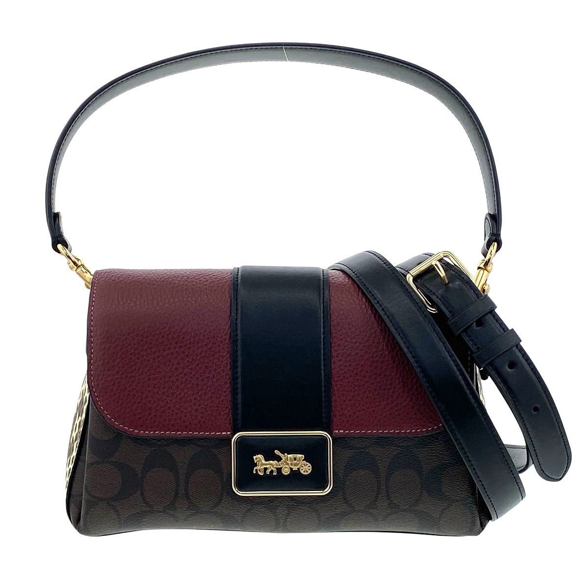 COACH コーチ グレース ショルダーバッグ ショルダーバッグ CC066 レディース スムースレザー 中古 19,296円