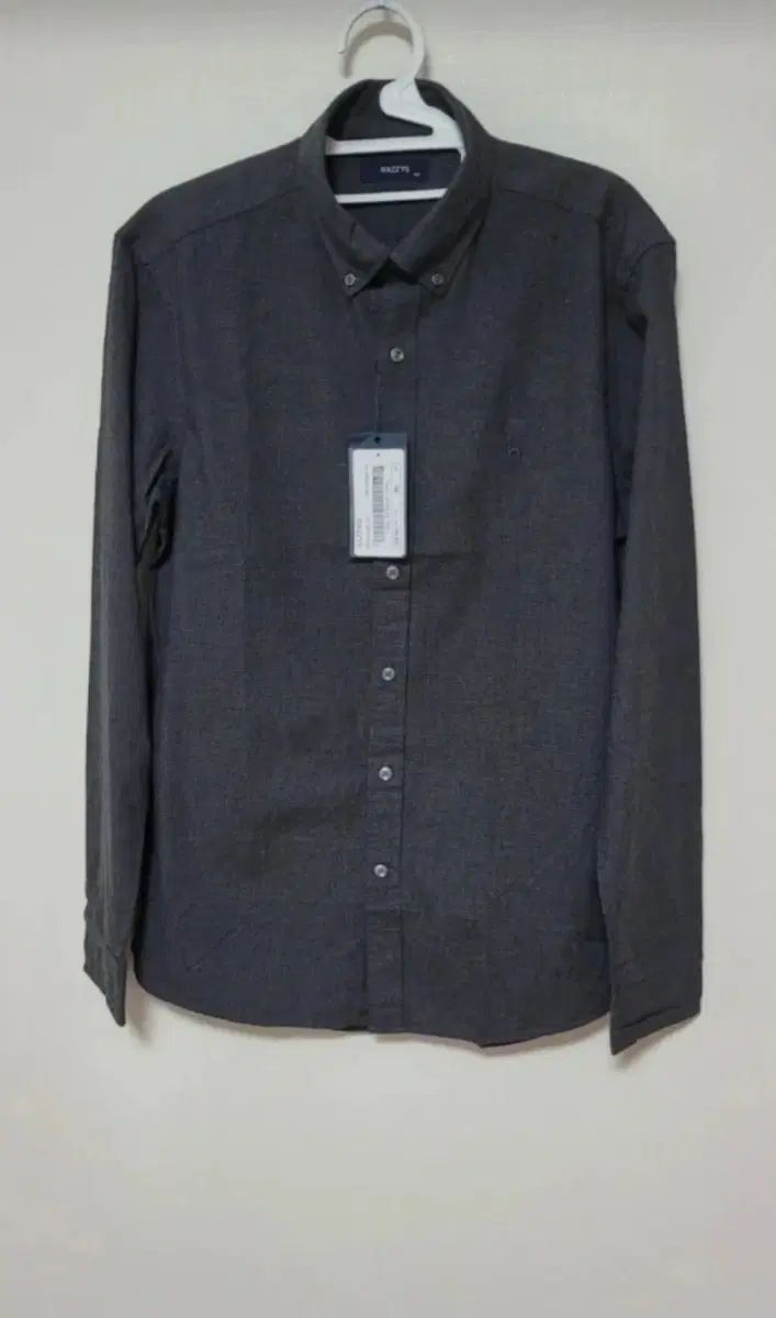 新品 HAZZYS ヘジス スリムフィット シャツ 95 グレー
