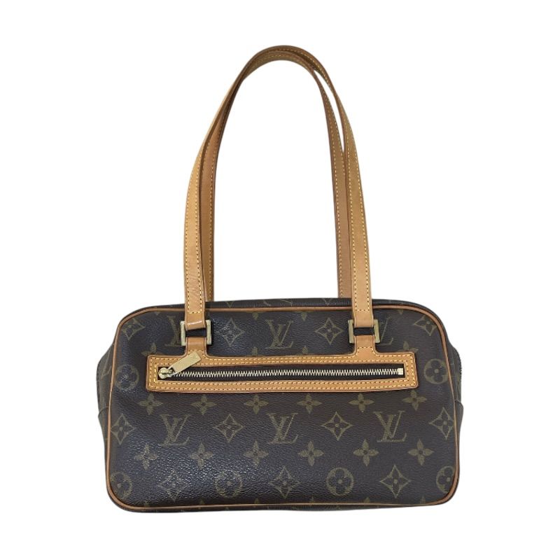 ルイ・ヴィトン LOUIS VUITTON シテMM M51182 ブラウン モノグラムキャンバス レディース ショルダーバッグ 108,350円