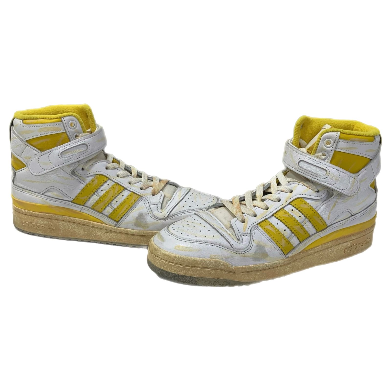 アディダス adidas フォーラム Forum 84 Hi AEC GZ6468 メンズ靴 スニーカー イエロー 27.5cmサイズ 201-shoes1959