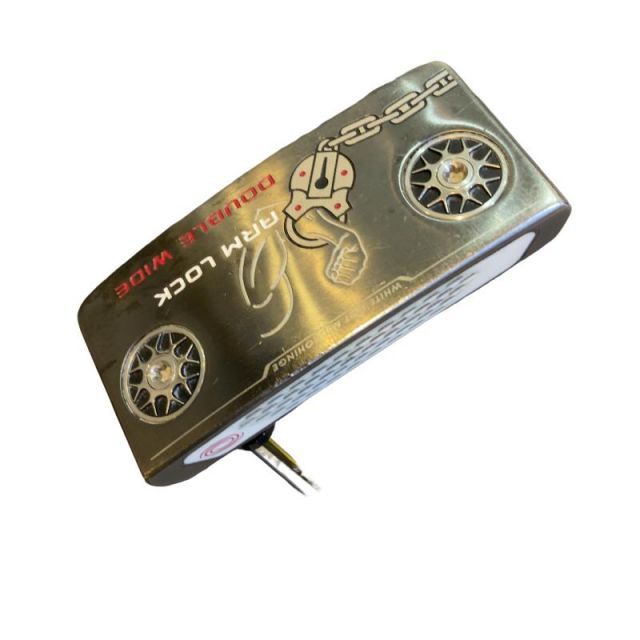 【中古】 オデッセイ ARMLOCK DOUBLE WIDE 42インチ USA パター PT スチール (フレックスその他) メンズ 男性用 右利き 右用 Dランク ゴルフクラブ