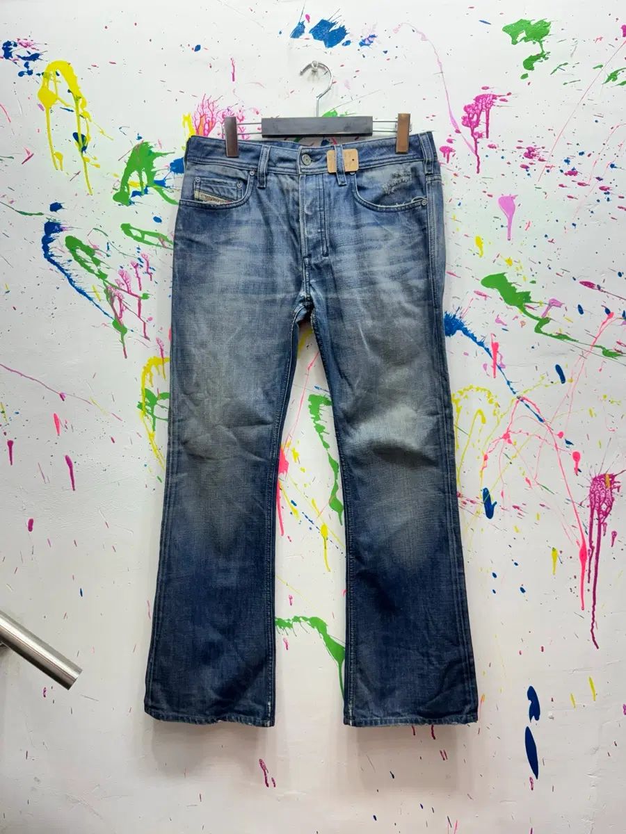 DIESEL 자탄ブーツカット デニム パンツ W28 L30 9,326円