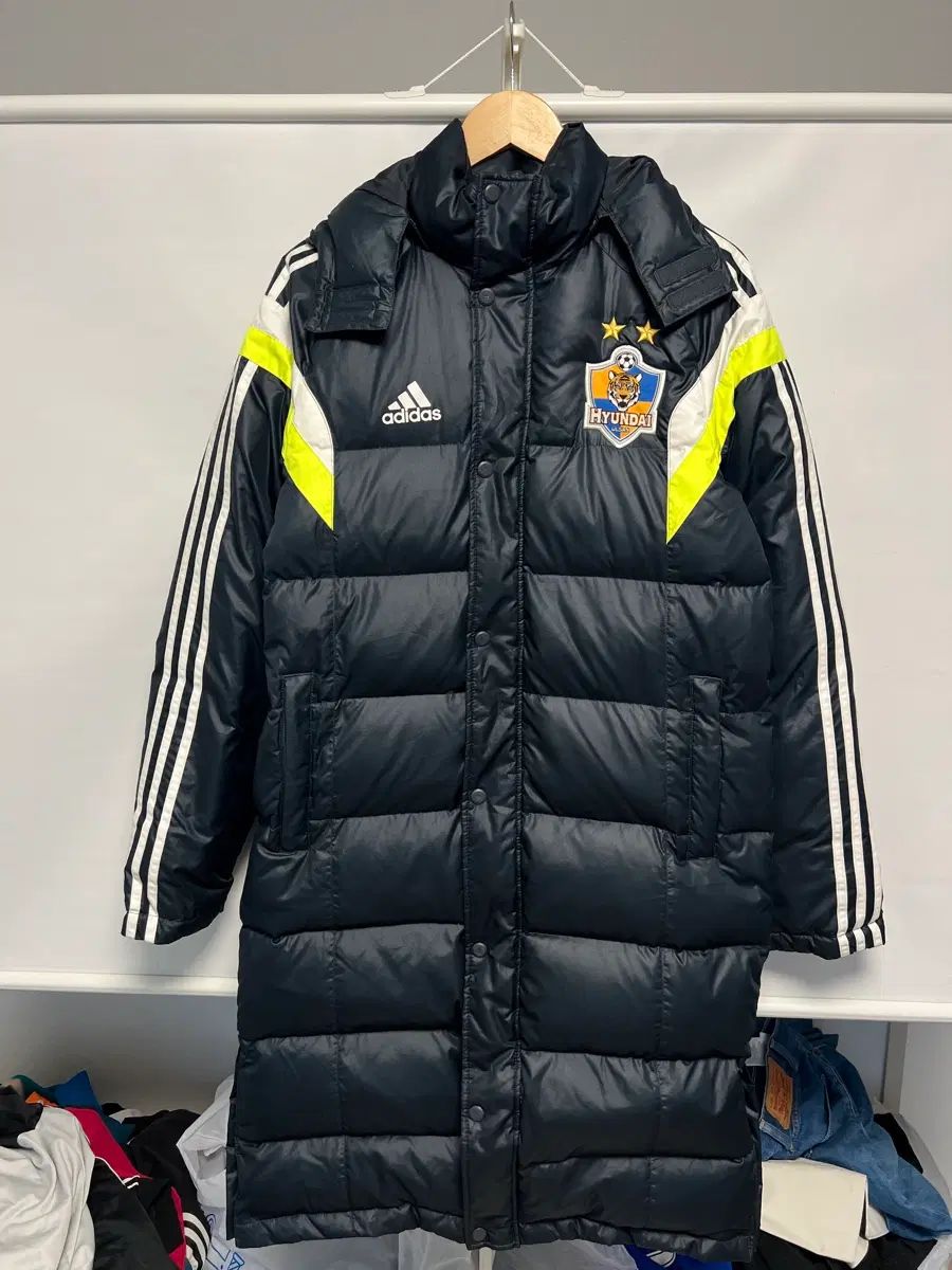 正規品/100 アディダス 蔚山現代（ウルサンゲンダイ）FC 2014 ダックダウン ロング丈ダウンジャケット 13,116円