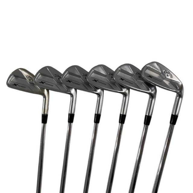 【中古】 キャロウェイ X FORGED(2018) 6S アイアンセット IR NS PRO MODUS3 TOUR120 (フレックスS) メンズ 男性用 右利き 右用 Cランク ゴルフクラブ