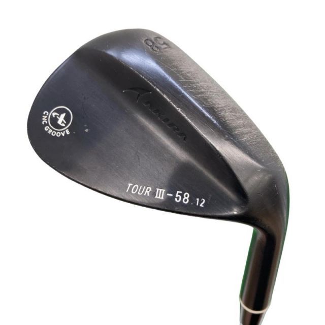 【中古】 アキラプロダクツ AKIRA TOUR III PVD仕上げ 58°/12° ウェッジ WG Dynamic Gold (フレックスS) メンズ 男性用 右利き 右用 Cランク ゴルフクラブ