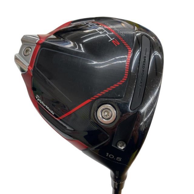 【中古】 テーラーメイド STEALTH2 10.5° ドライバー DR TENSEI RED TM50(STEALTH DR) (フレックスS) メンズ 男性用 右利き 右用 Cランク ゴルフクラブ