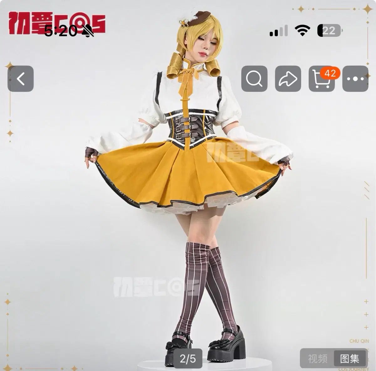 まどか マギカ マミ コスプレ 衣装 出品