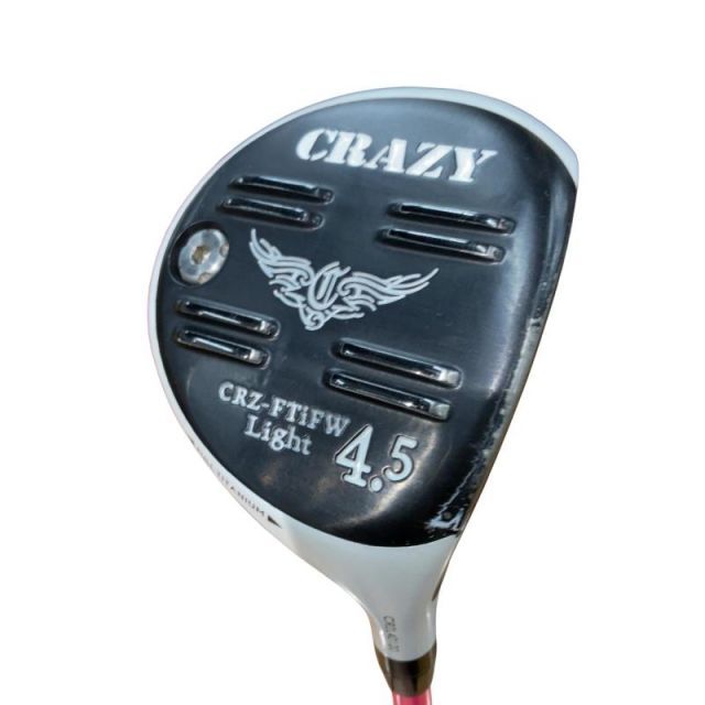 【中古】 CRAZY CRAZY CRZ-Full Titan LIGHT 4.5W フェアウェイウッド FW 純正特注シャフト (フレックスR) メンズ 男性用 右利き 右用 Cランク ゴルフクラブ