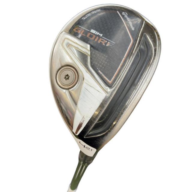 【中古】 テーラーメイド SIM GLOIRE U4 ユーティリティ UT AIR Speeder TM(UT) (フレックスSR) メンズ 男性用 右利き 右用 Cランク ゴルフクラブ
