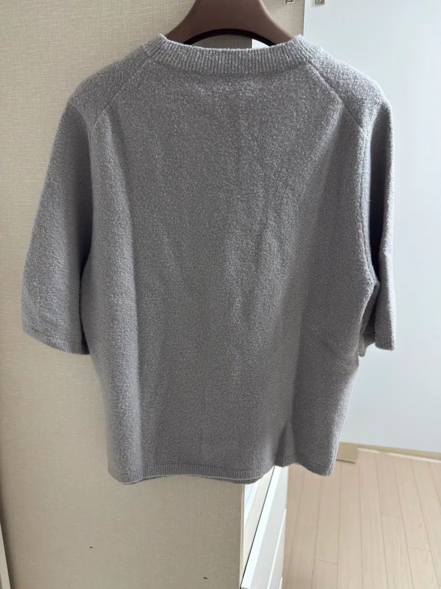the CASHMERE 半袖 ブークレ カシミア The HANDSOME