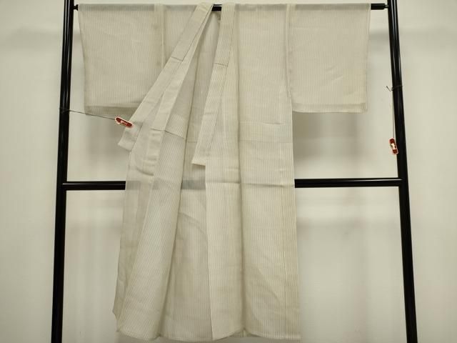 平和屋着物*夏物 男性 紗紬 縞 正絹 逸品 CABK0825ou 平和屋着物*夏物 男性 紗紬 縞 正絹 逸品 CABK0825ou