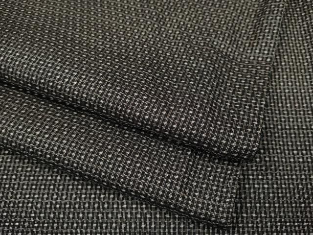 平和屋着物●男性　本場大島紬　亀甲柄　正絹　逸品　CABJ6524ut 26,000円