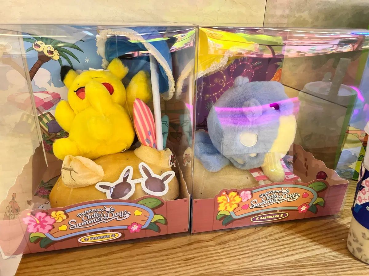 ポケットモンスター プサン ポップアップ ピカチュウ & レオ ぬいぐるみ まとめ