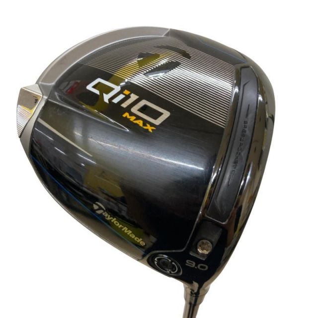 【中古】 テーラーメイド Qi10 MAX 9° ドライバー DR リシャフト (フレックスその他) メンズ 男性用 右利き 右用 Cランク ゴルフクラブ