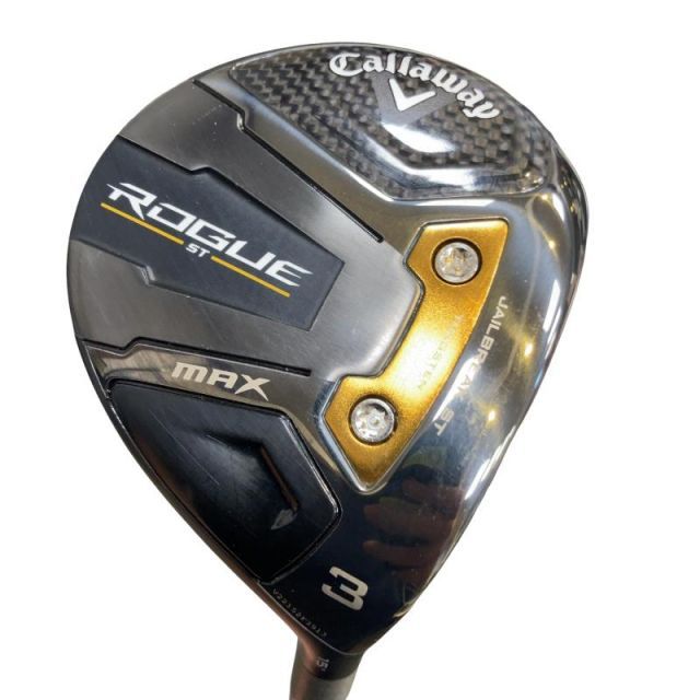 【中古】 キャロウェイ ROGUE ST MAX 3W フェアウェイウッド FW VENTUS 5 for CW(ROGUE ST FW) (フレックスR) メンズ 男性用 右利き 右用 Cランク ゴルフクラブ