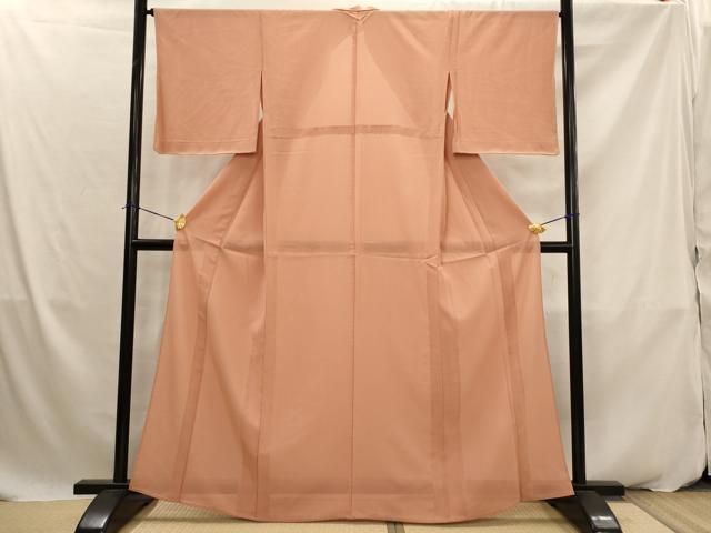 平和屋着物＊夏物　色無地　絽　東雲色　正絹　逸品　未使用　AABK2847st