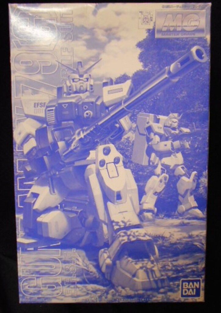 バンダイ MG/ガンダム08小隊 陸戦型ガンダム森林用B(濃緑迷彩) 1/100、MG