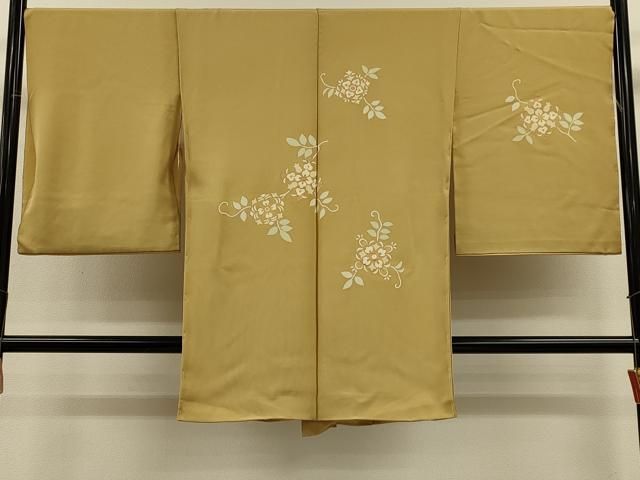 平和屋着物＃羽織　仮絵羽　駒刺繍　正倉院花文　上代38.5万　正絹　逸品　未使用　CABH7161in