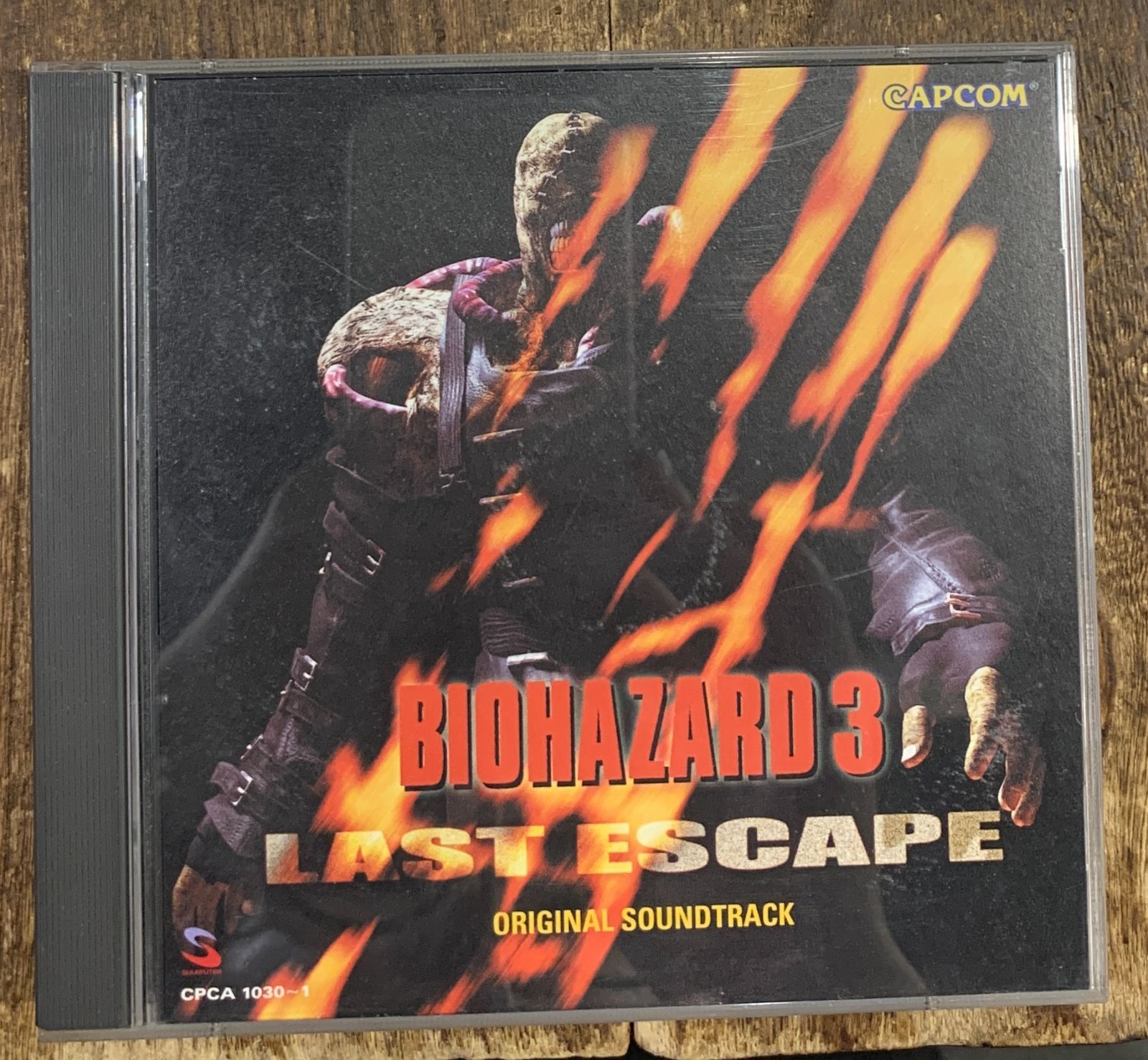 【中古ゲームサントラCD】「バイオハザード3 ラストエスケープ オリジナルサウンドトラック」CPCA1030 CAPCOM 22U0886212656