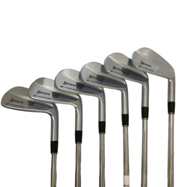 【中古】 ダンロップ SRIXON Z-FORGED 6S アイアンセット IR NS PRO MODUS3 TOUR120 (フレックスS) メンズ 男性用 右利き 右用 Cランク ゴルフクラブ
