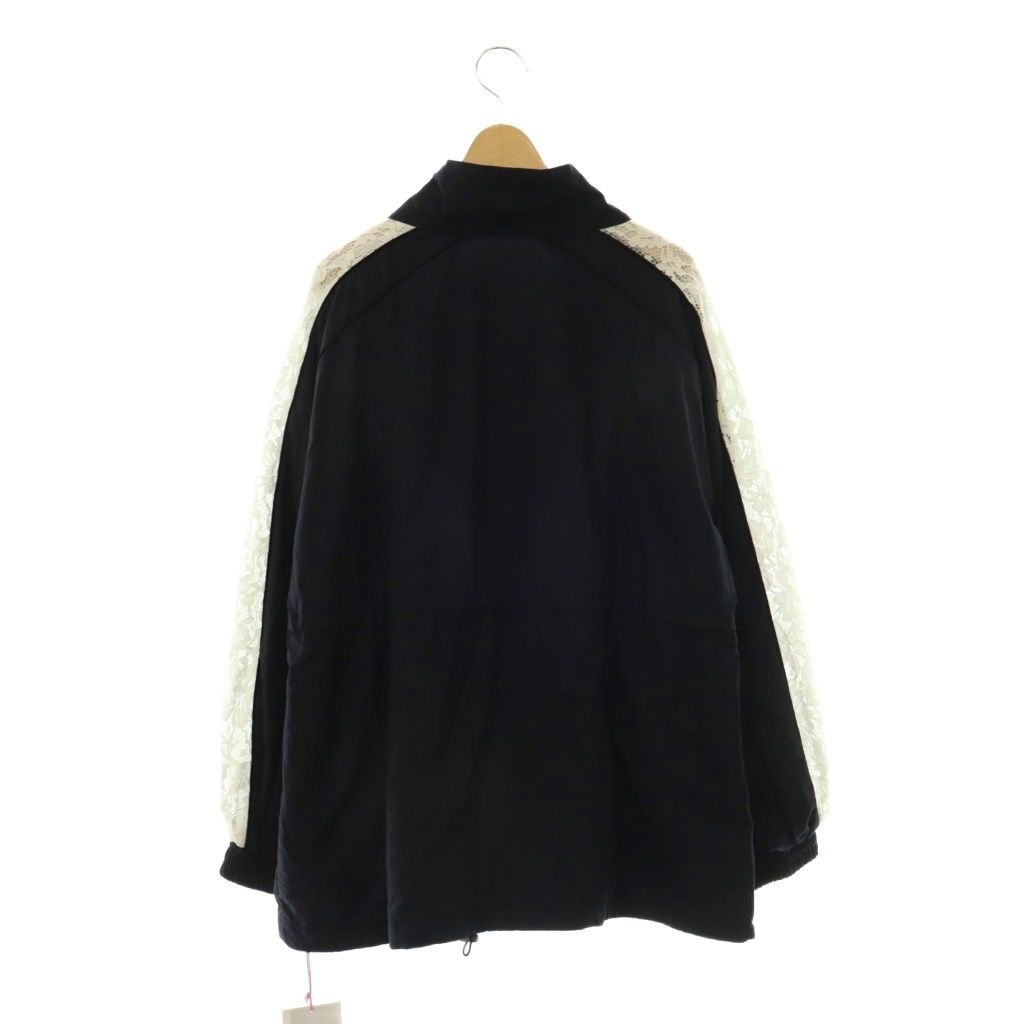 ファーファー furfur 24SS レースコンビトラックジャケット ジップ 