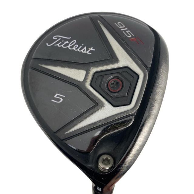 【中古】 タイトリスト 915 F 5W フェアウェイウッド FW ATTAS 6☆ 6 (フレックスX) メンズ 男性用 右利き 右用 Cランク ゴルフクラブ