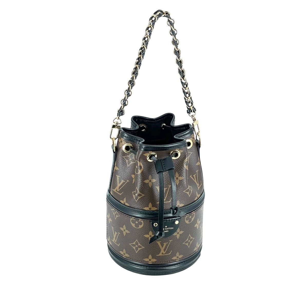【中古】 LOUIS VUITTON ルイ ヴィトン モノグラム カノエ M83480 2WAYショルダー ハンドバッグ ショルダーバッグ RFID ブラウン ゴールド金具 26021346 GS