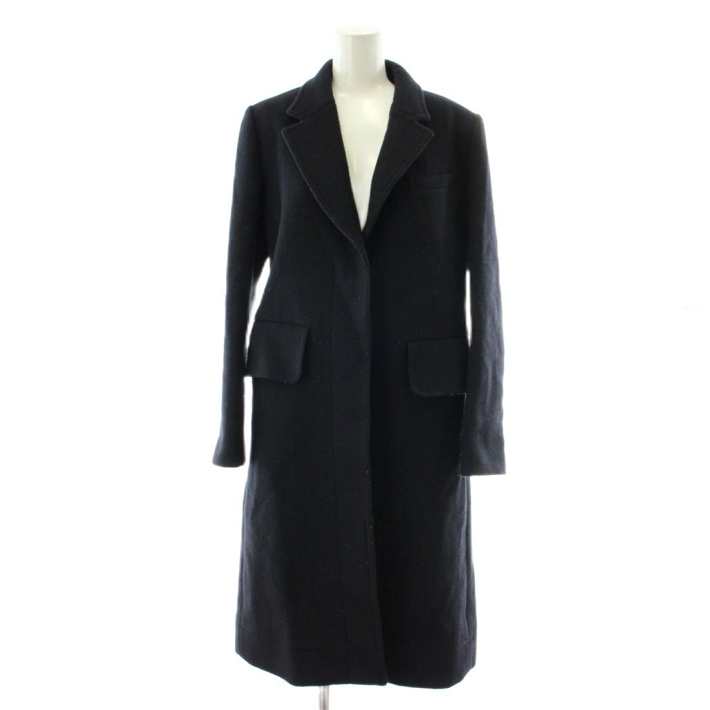 フォクシーニューヨーク FOXEY NEW YORK チェスターコート ウール 38 