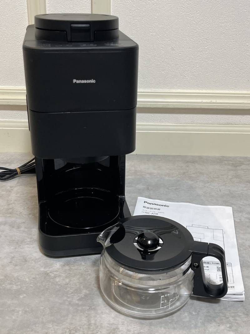 Panasonic コーヒーメーカー NC-A58 2026年製 ドリップ式 保温機能付