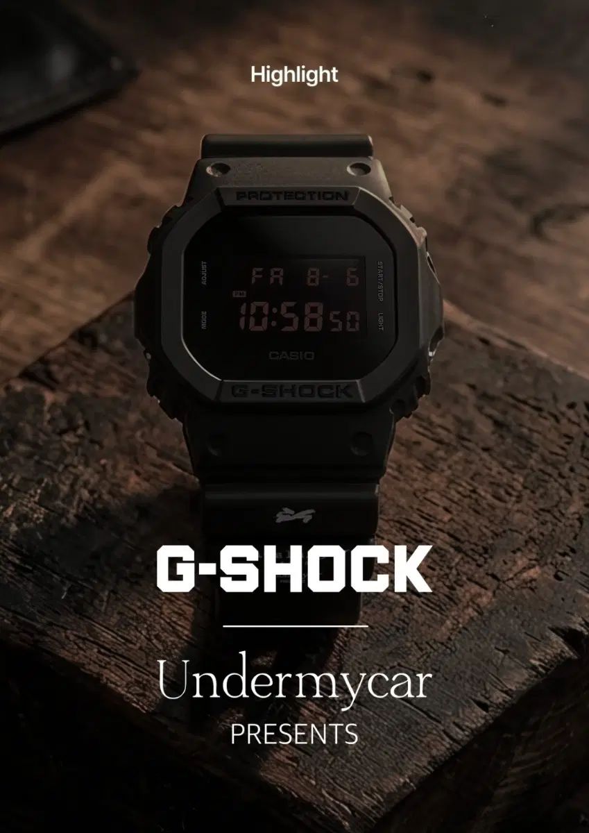 ジーショック X アンダーマイカー マッスルランガー DW-5600UMC26-1DR