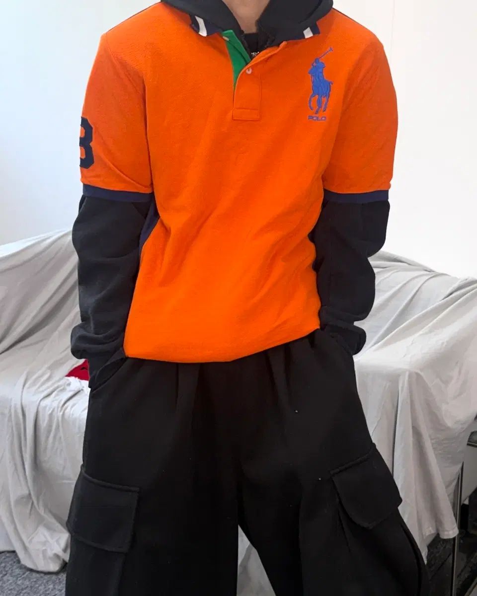 ポロラルフローレン オレンジ ラグビー ビックポニー pk XL 10,249円