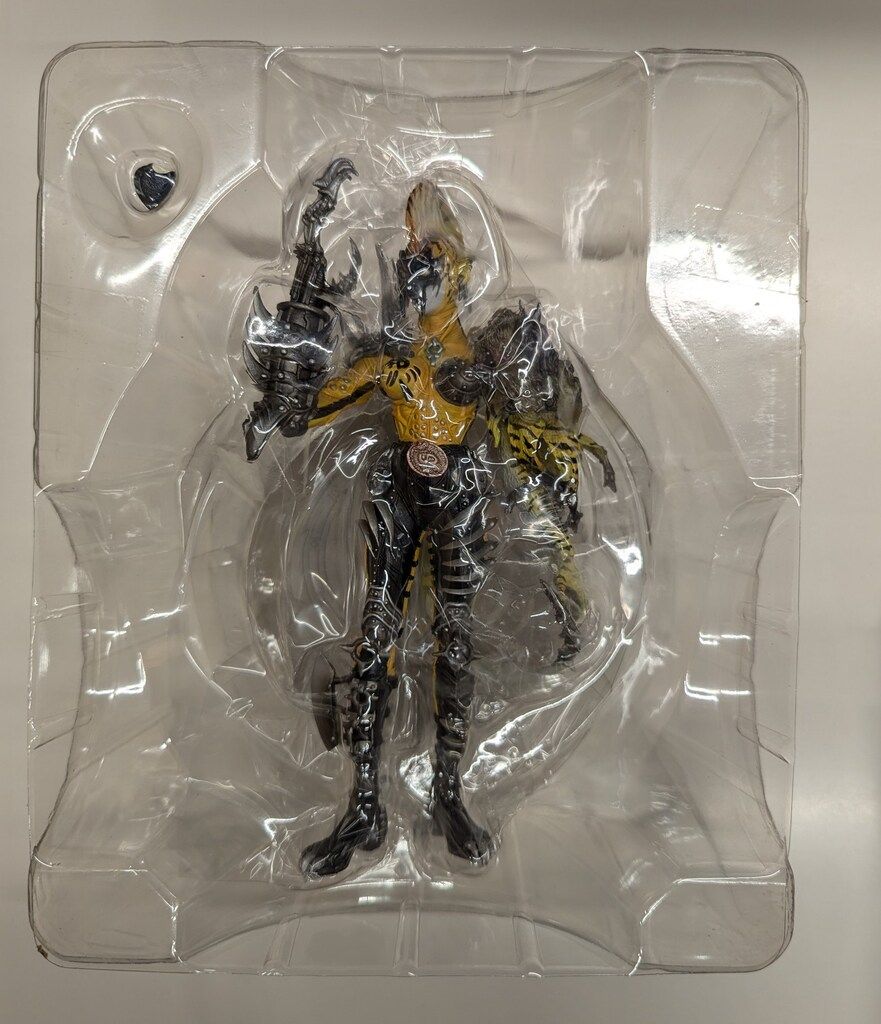 仮面ライダー剣　メガトレショップ　メガハウス　タイガーアンデッド メガハウス ART WORKS MONSTERS LIMITED メガトレショップ限定 仮面