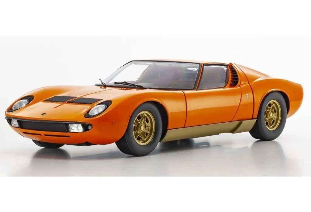【新品】ミニカー 1/12 ランボルギーニ ミウラ P400(オレンジ) [KS08621PB] 58,080円