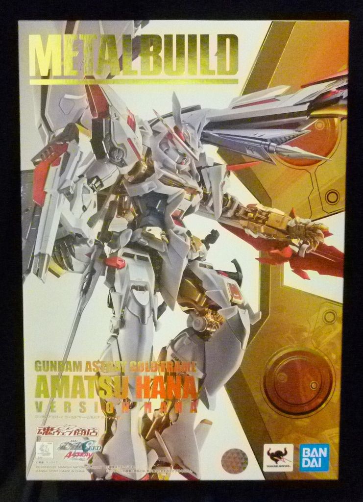 BANDAI SPIRITS METAL BUILD ガンダムアストレイ ゴールドフレーム天ハナ バージョン華