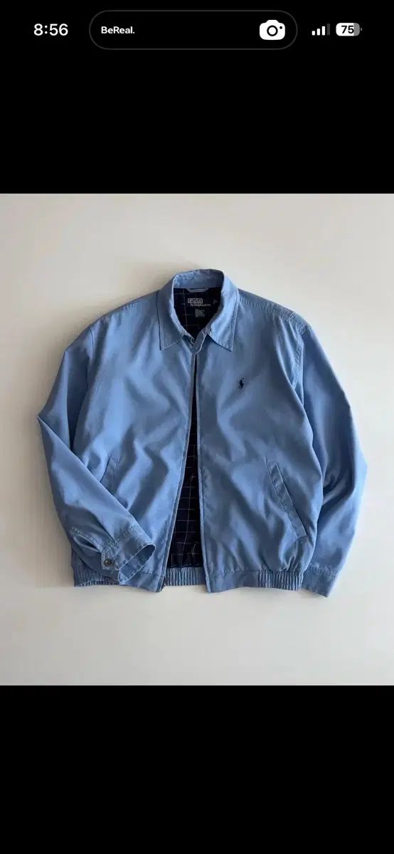 ポロラルフローレン ポリエステルシェル スイングトップ ジャケット S
