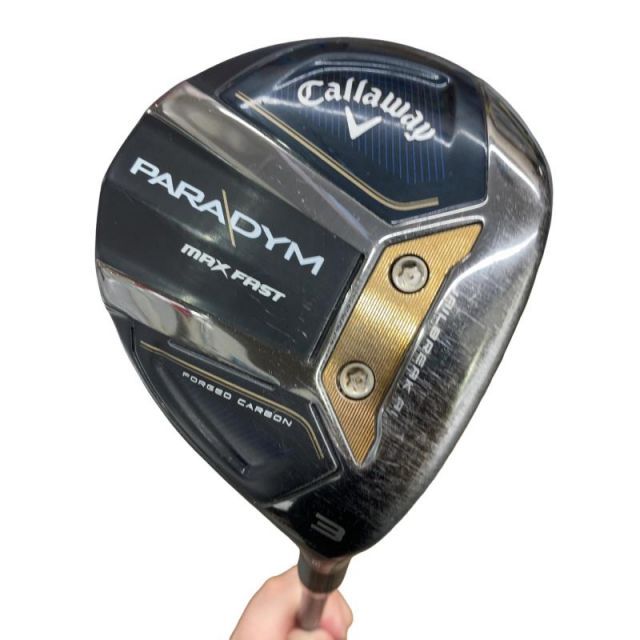 【中古】 キャロウェイ PARADYM MAX FAST 3W フェアウェイウッド FW SPEEDER NX 40 for CW(PARADYM FW) (フレックスSR) メンズ 男性用 右利き 右用 Dランク ゴルフクラブ