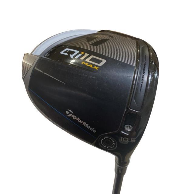 【中古】 テーラーメイド Qi10 MAX 10.5° ドライバー DR Diamana BLUE TM50(Qi10 DR) (フレックスR) メンズ 男性用 右利き 右用 Cランク ゴルフクラブ